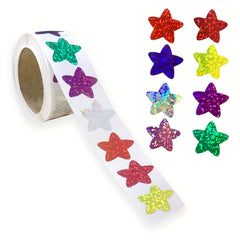 500pcs Star Stickers Rewards Charts Decorative Labels Waterproof Stickers