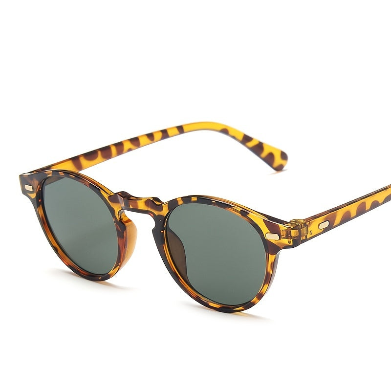 Classic Retro Oval Rivet Sunglasses Polarized UV400