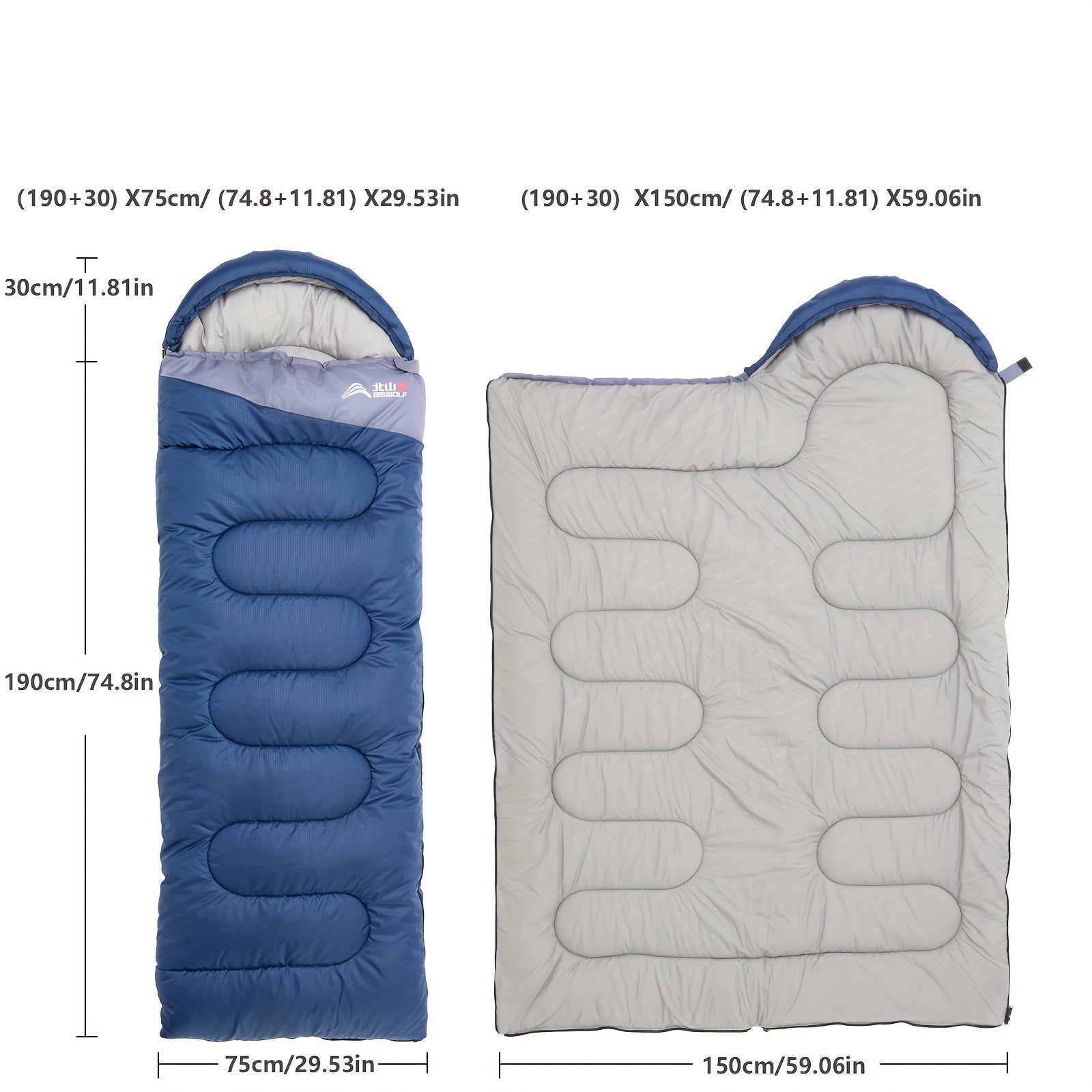 1kg Portable Sleeping Bag for Camping & Hiking, Stay Warm Anywhere