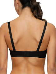 Solid Plunge Bra Women's T Shirt Lingerie