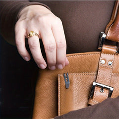 Stainless Steel Mini Pocket Clip Keychain for Outdoor Camping