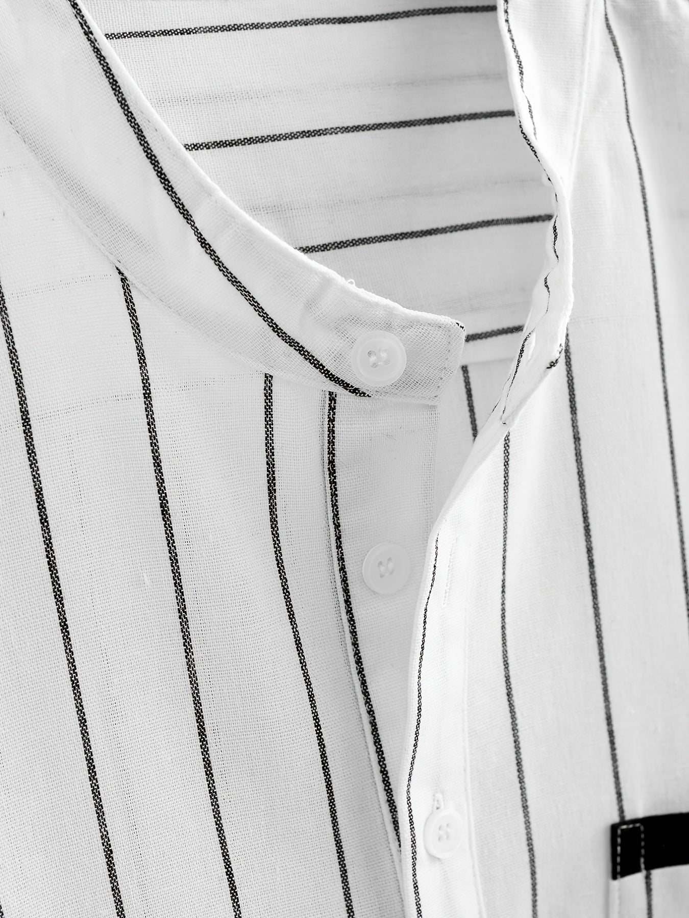 Men's Striped Short Sleeve Shirt