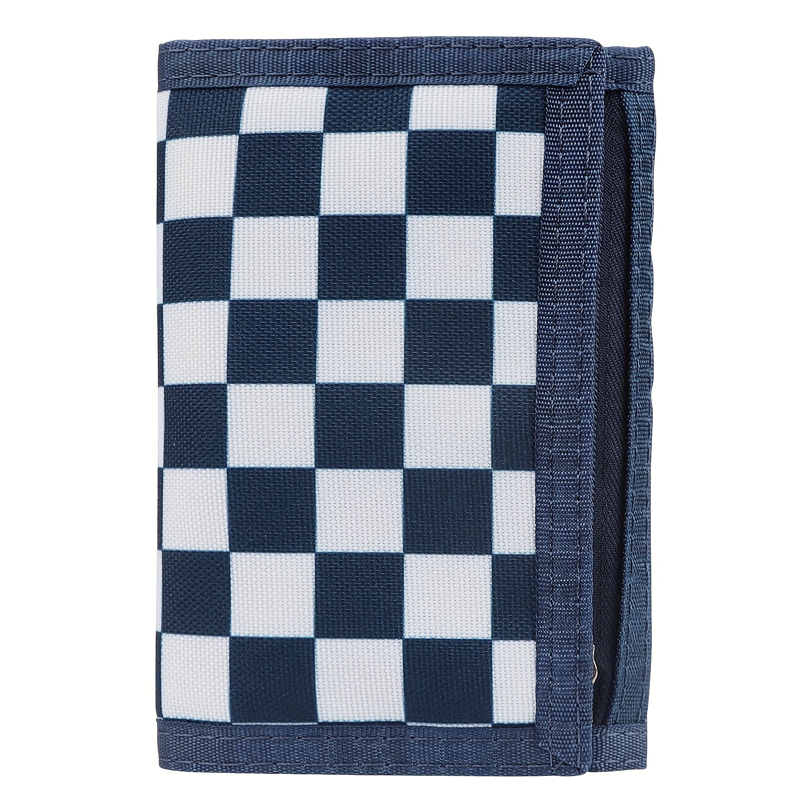 Men's Plaid Wallet Casual Coin Purse Soft Bag