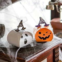 10pcs Halloween Candy Gift Boxes Trick Or Treat Holiday Gift Bags