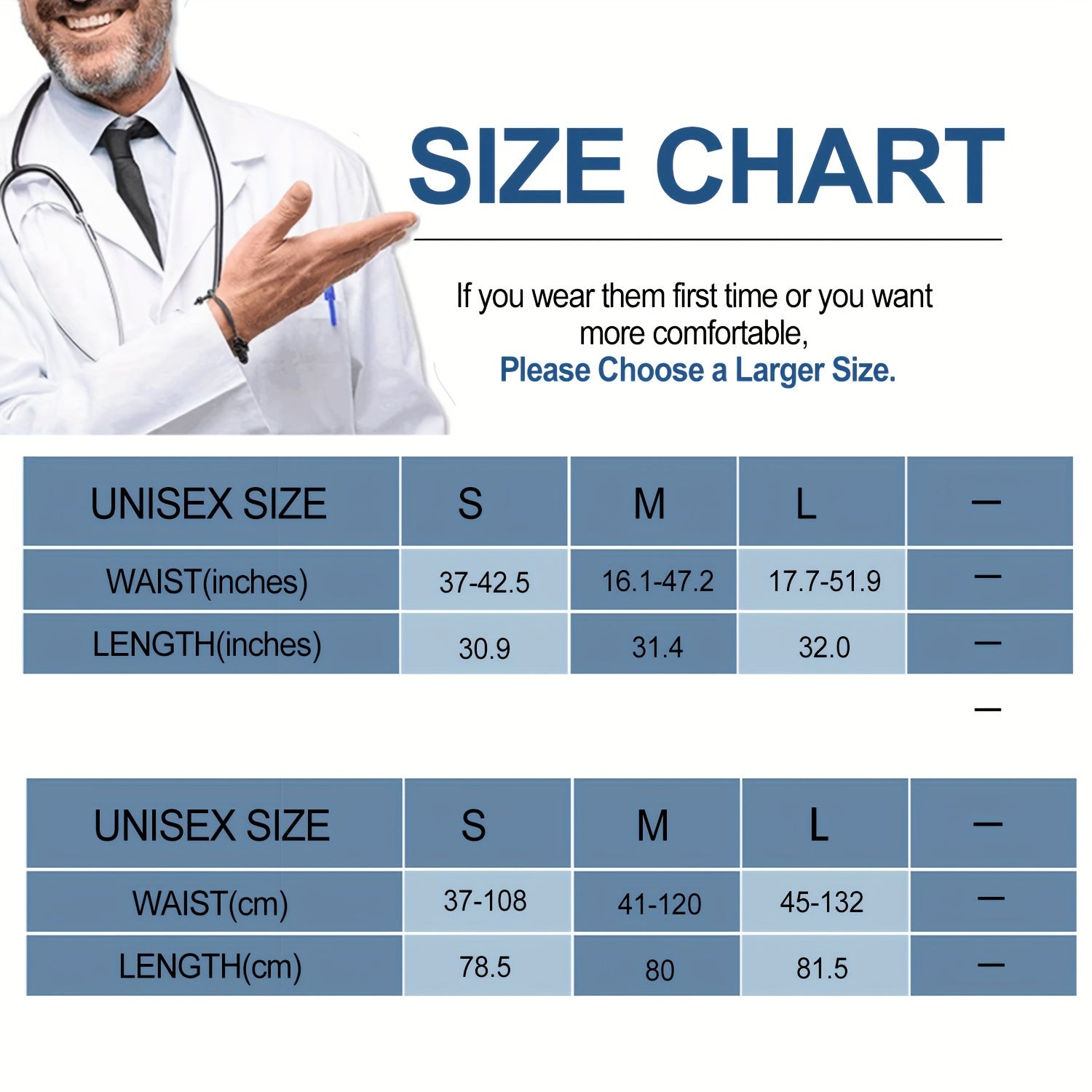 Slimming Leg Compression Pantyhose, Size Up for 8-15mmHg Support