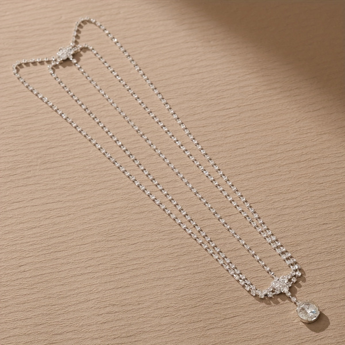 Crystal Pendant Rhinestone Head Chain Women's Hair Jewelry