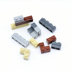 50pcs City Wall Building Blocks DIY Toys Parts Construction Bricks Kids