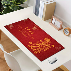 Dragon Print Tableware Drying Pad - Soft & Anti-Slip Pet Pad