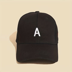 Heart A Embroidery Baseball Cap Lightweight Sun Hats For Women