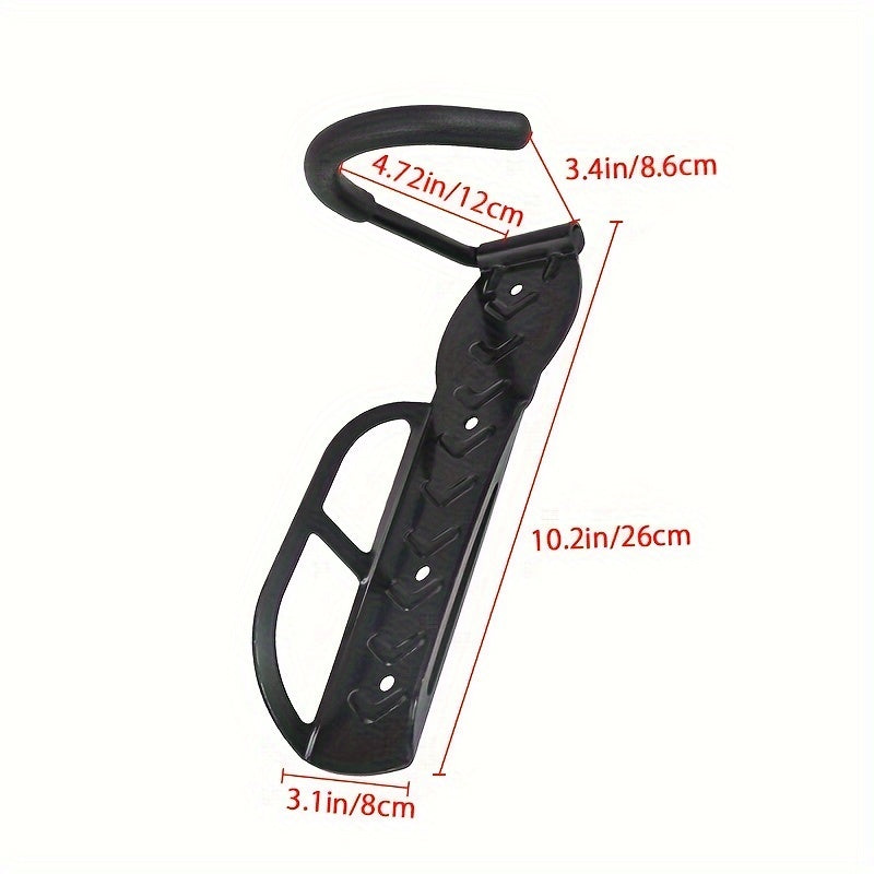 Garage Wall Bike Hooks Organizer - Vertical Storage Racks