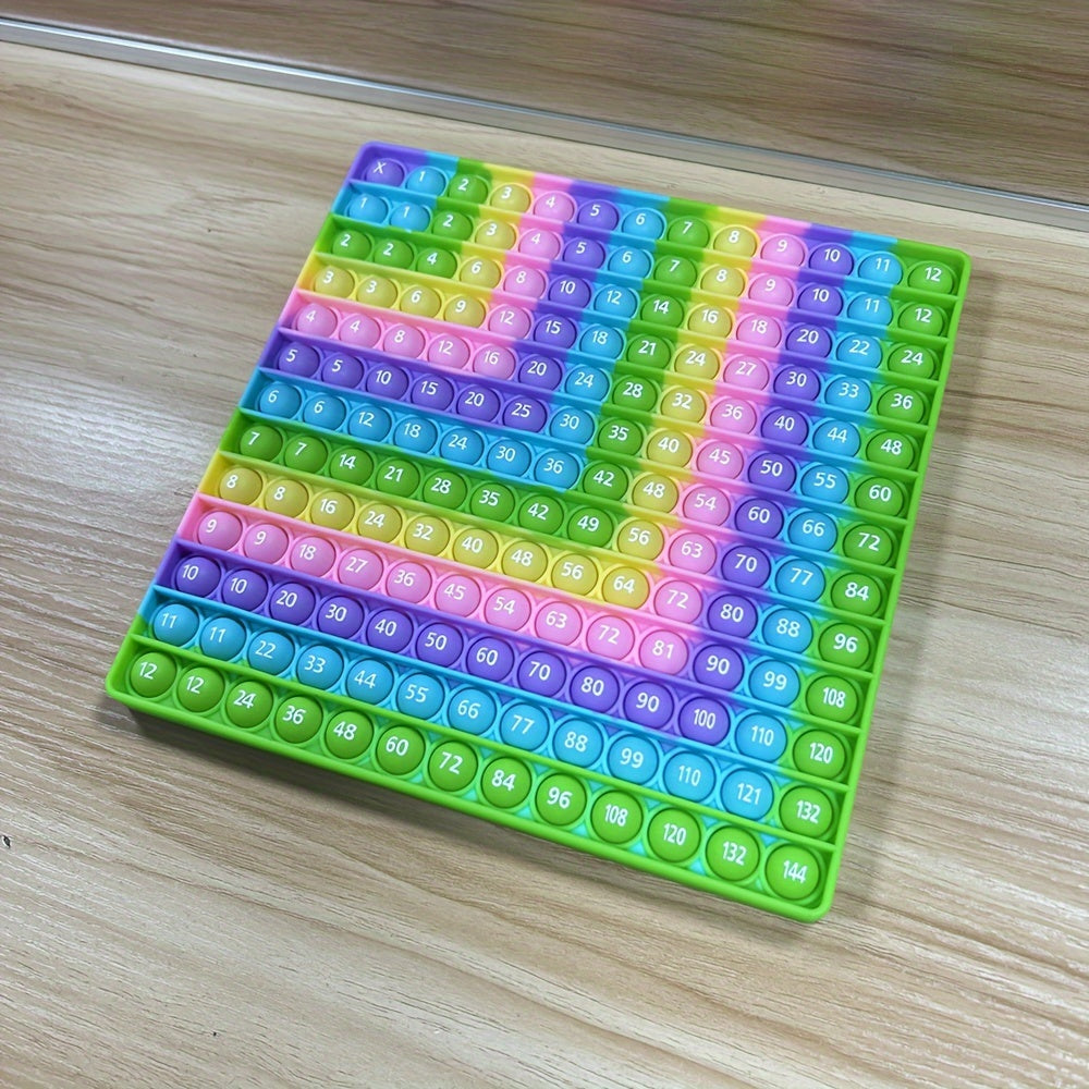 Silicone Math Toys 12x12 Front & 12 12 Back Educational Learning Tools