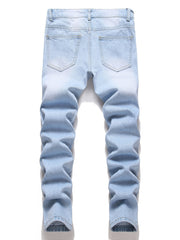 Boys Denim Straight Cut Jeans Spring Summer Autumn