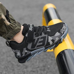 Breathable Non Slip Kid's Sneakers with Soft Sole