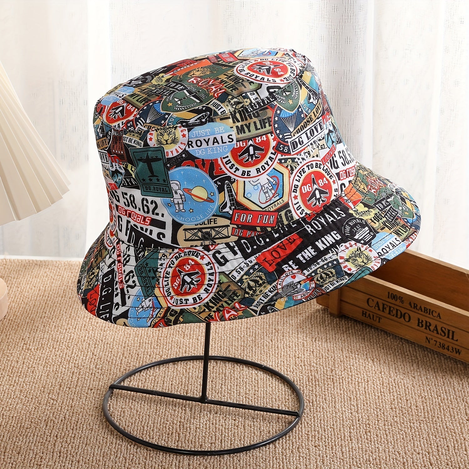 Men's Vintage Bucket Hat Beanie Windproof