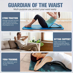 Adjustable Back Massage Stretcher for Spine Board Waist Stretching