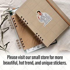 Joe Davola Seinfeld No Soup Vinyl Stickers