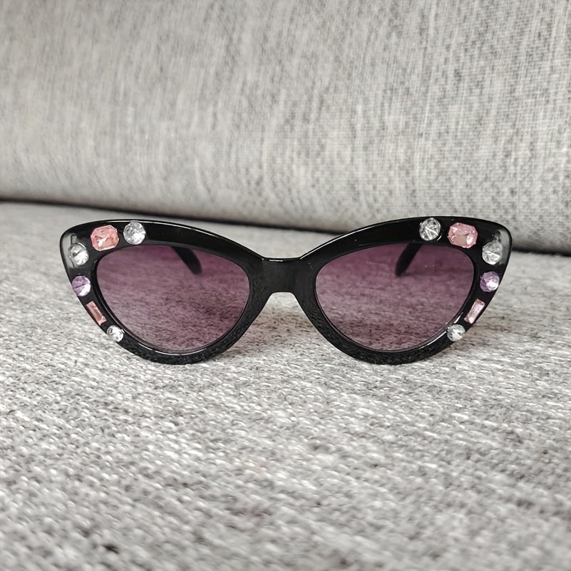 Cat Eye Frame Sun Protection Sunglasses for Teens