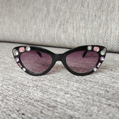 Cat Eye Frame Sun Protection Sunglasses for Teens