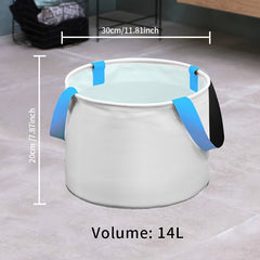 Portable Foldable Bucket Water Storage for Outdoor Camping Picnic Fishing Travel