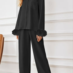 Women's Long Sleeve Pajama Set Two Piece Suit