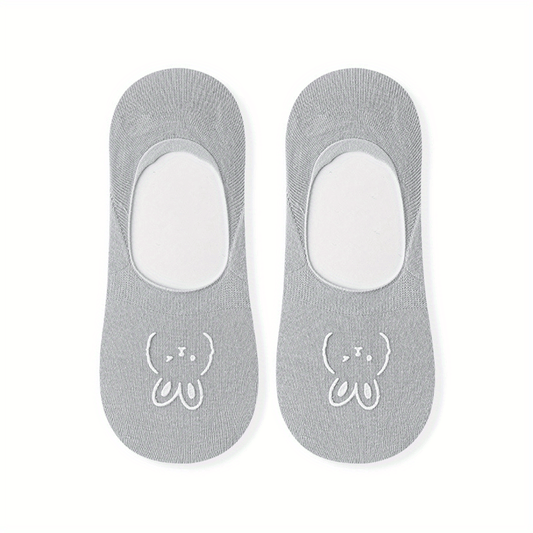 8 Pairs Summer Comfortable Non Slip Low Cut Liner Socks