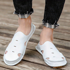 Men's Comfy Clogs Hollow Out Non Slip Garden Shoes