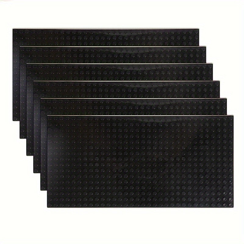 6pcs 16x32 Particle Classic Base Plate Building Block Puzzle Game