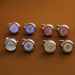 Colored Sparkling Shirt Cufflinks Cuff Nails for Men