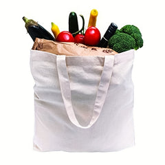 Portable Eco-friendly Canvas Bag for Shopping Outdoors