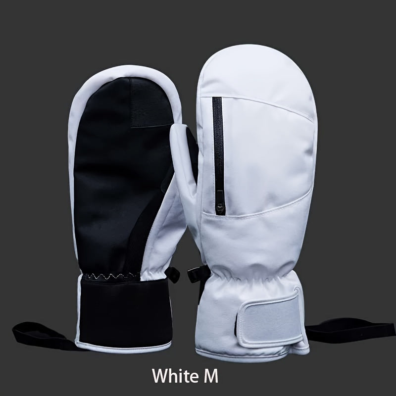 Winter Skiing Snow Gloves Touch Screen Waterproof Snowmobile Mittens