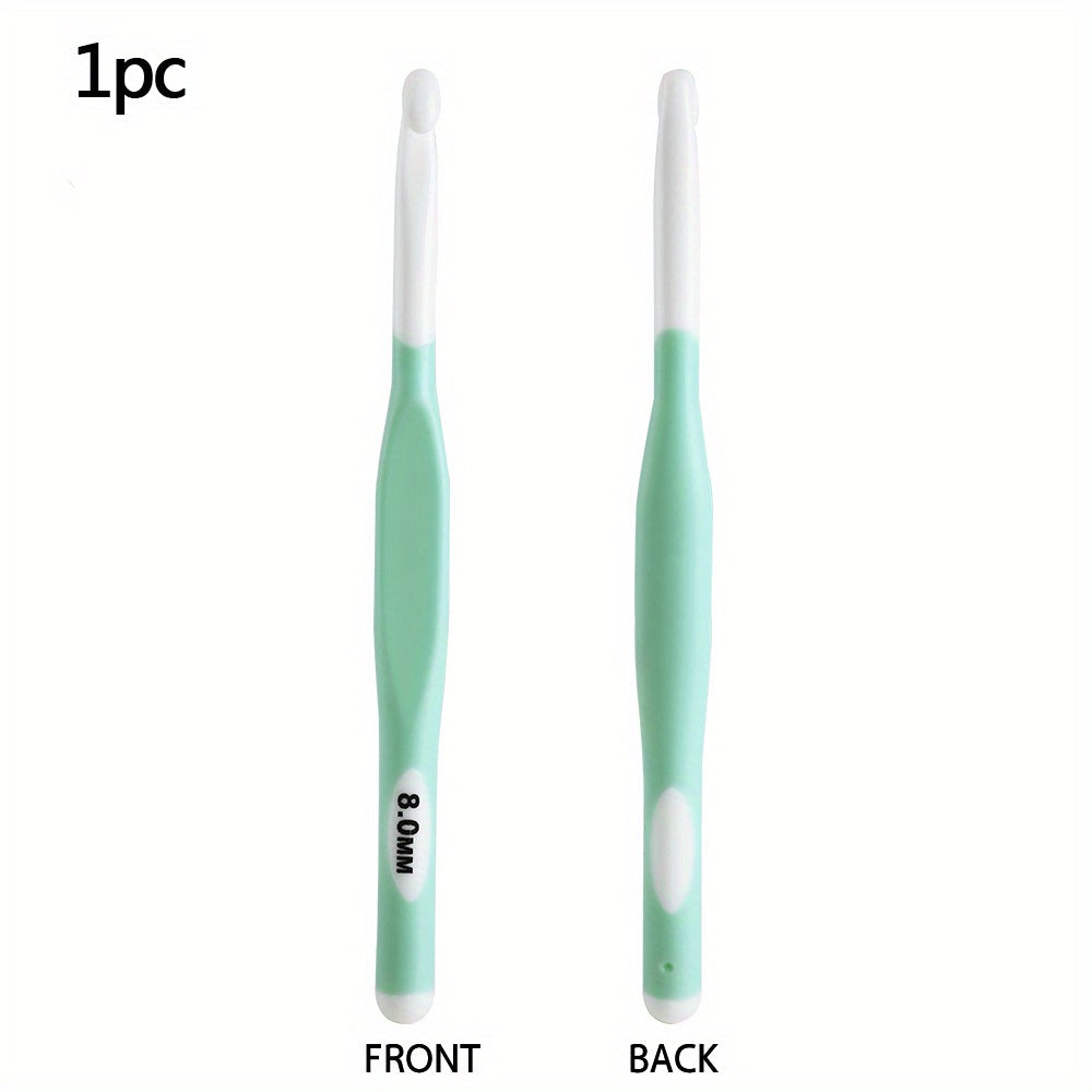 1pc Ergonomic Handle Crochet Hooks 8-15mm