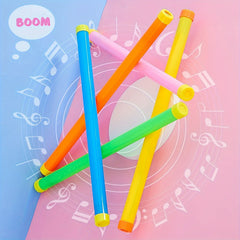 Random Screaming Stick Funny Sound Props Plastic Tube Rocking Sound Toys