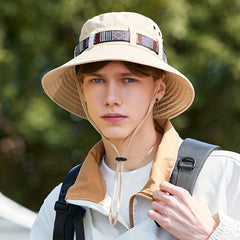 Outdoor Mountaineering Sunscreen Fisherman Hat Ethnic Style Sunshade Fishing Hat