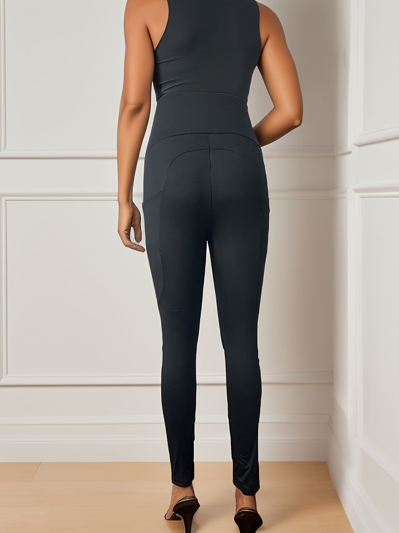 Sports Leggings Wide Waistband Yoga Leggings