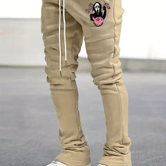 Men's Comfy Flared Trousers Hip Hop Style Joggers