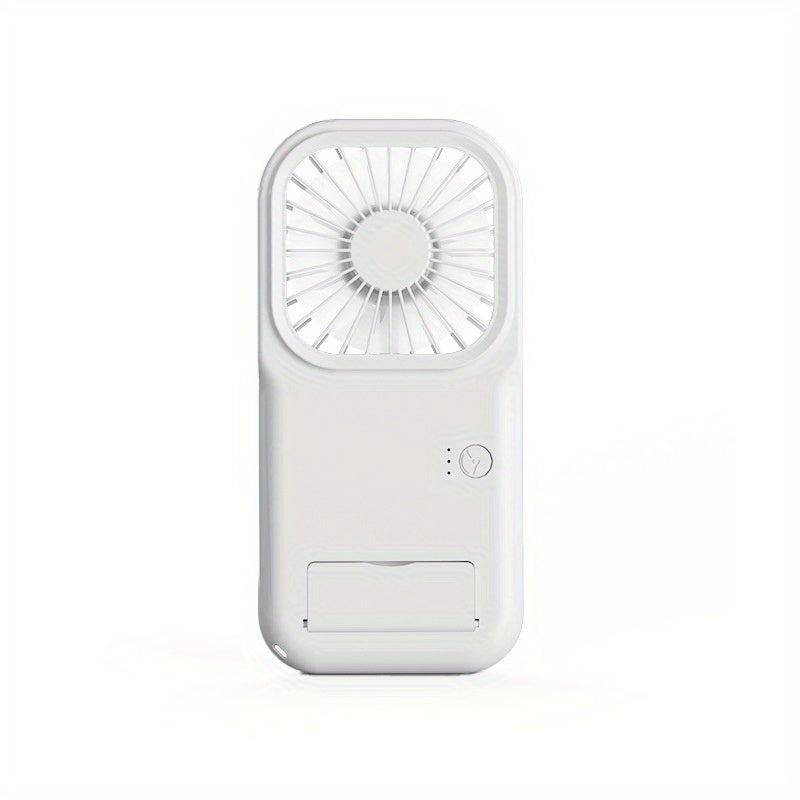 Mini USB Rechargeable Fan Portable Foldable Pocket Fan 3 Speeds