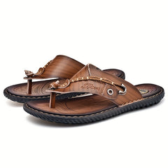 Men's Outdoor Slip On Flip Flops Summer Walking Slippers