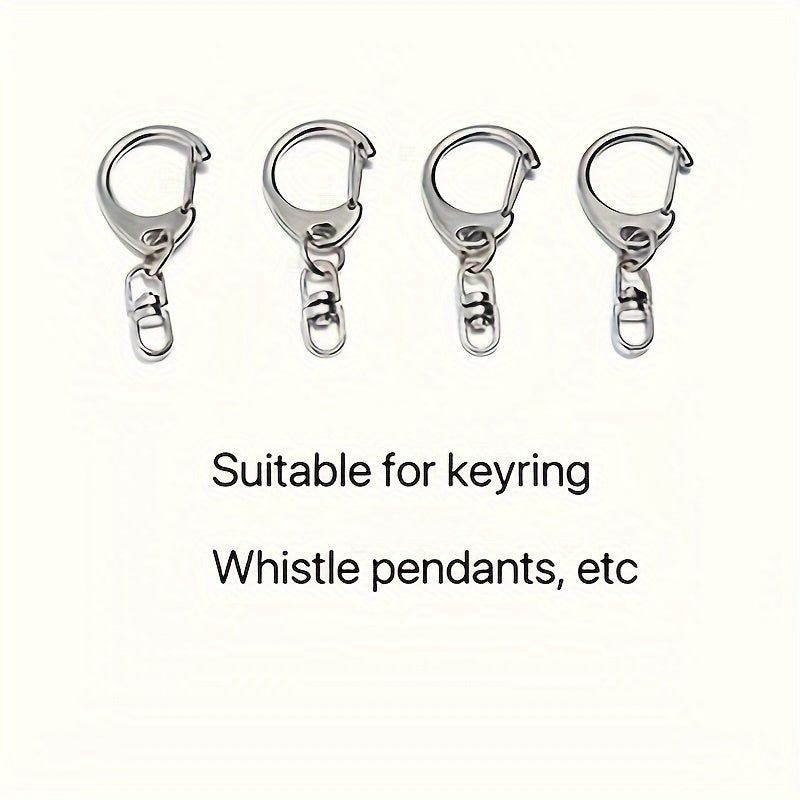 20pcs D-Shaped Keychain Buckle for Outdoor Camping Hiking