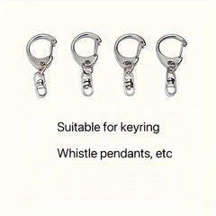 20pcs D-Shaped Keychain Buckle for Outdoor Camping Hiking