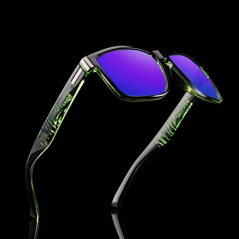 Polarized Plated Film Sunglasses Sports Driving Sun Glasses