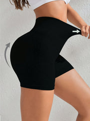 High Waist Yoga Running Shorts