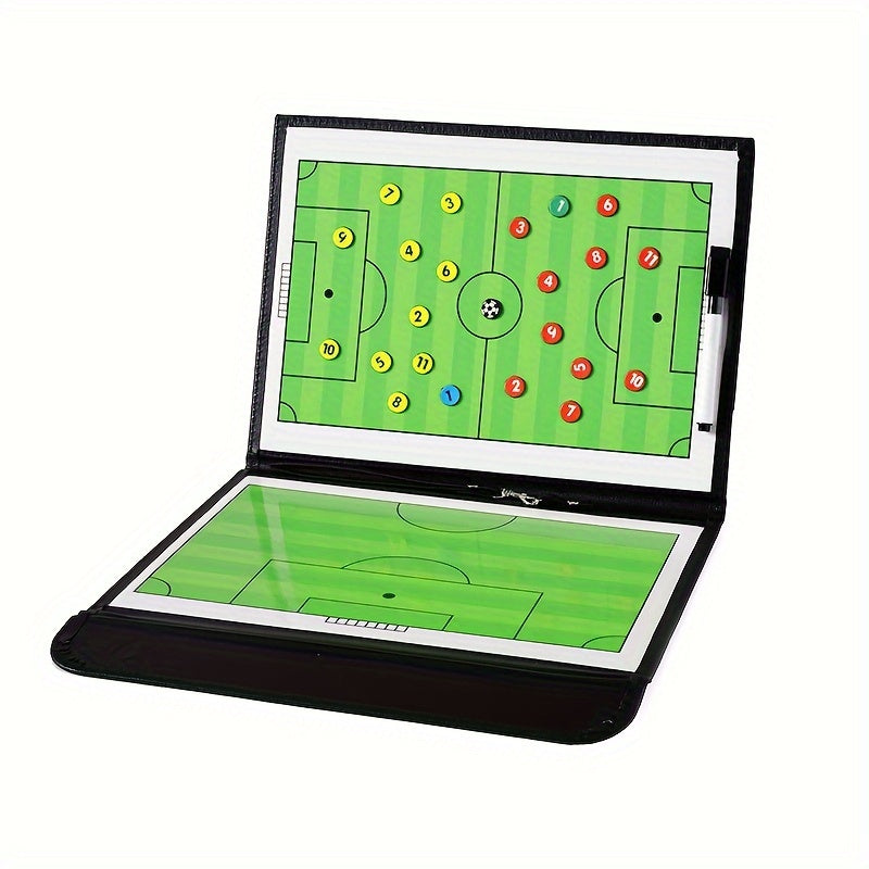Foldable Magnetic Football Basketball Training Board Soccer Coaching Clipboard