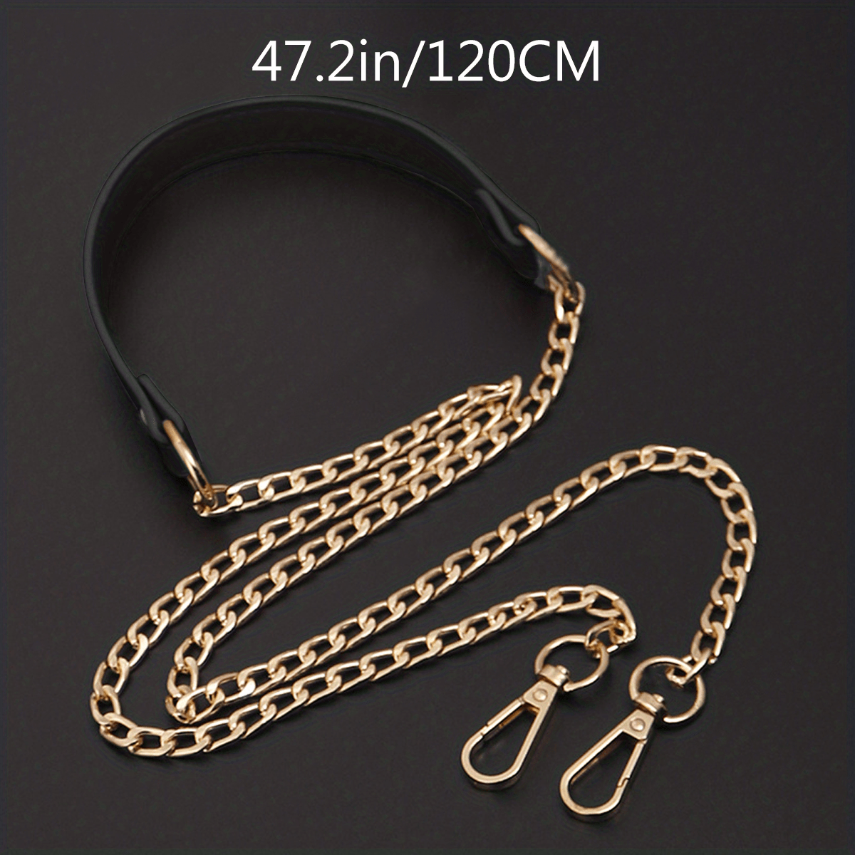 Metal Strap for Shoulder Bag Lightweight Reusable Strap