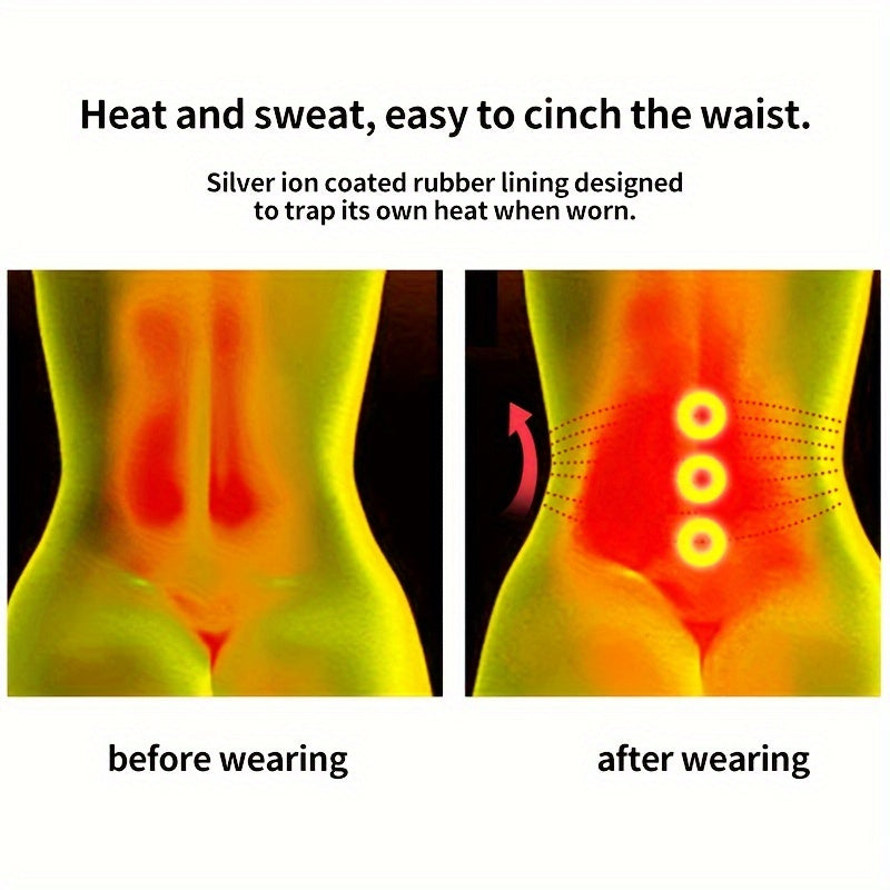 Fitness Sweating Belt for Waist Fat Burning Body Shaping