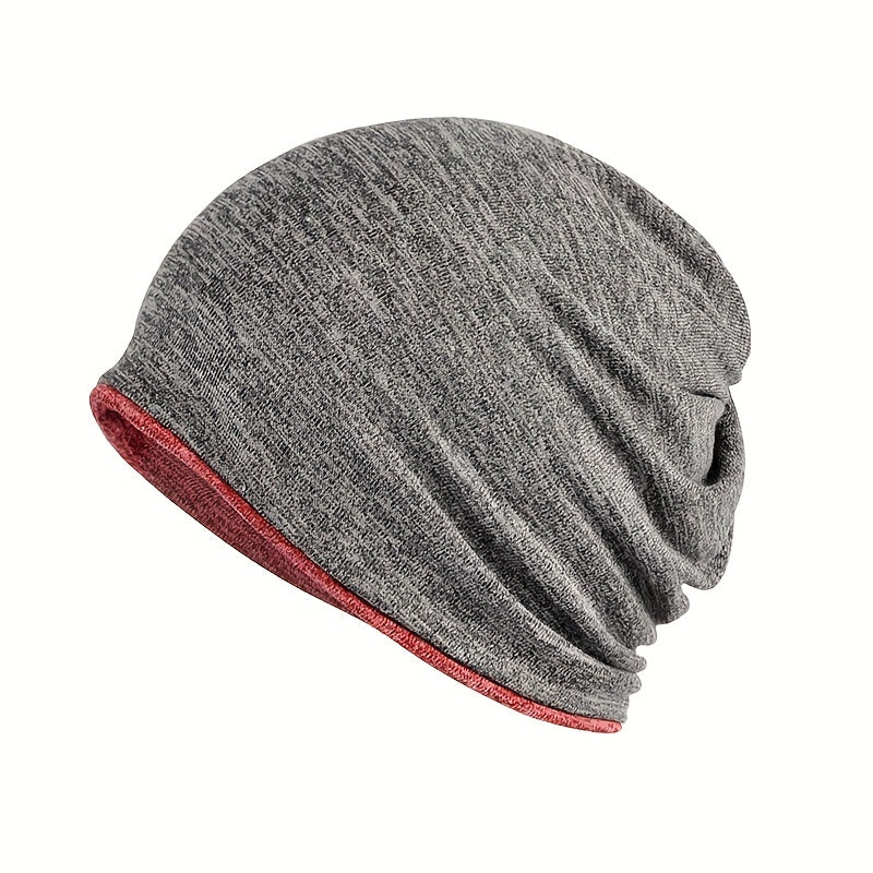 Cotton Slouchy Beanie Hats Chemo Headwear Cap For Men And Women