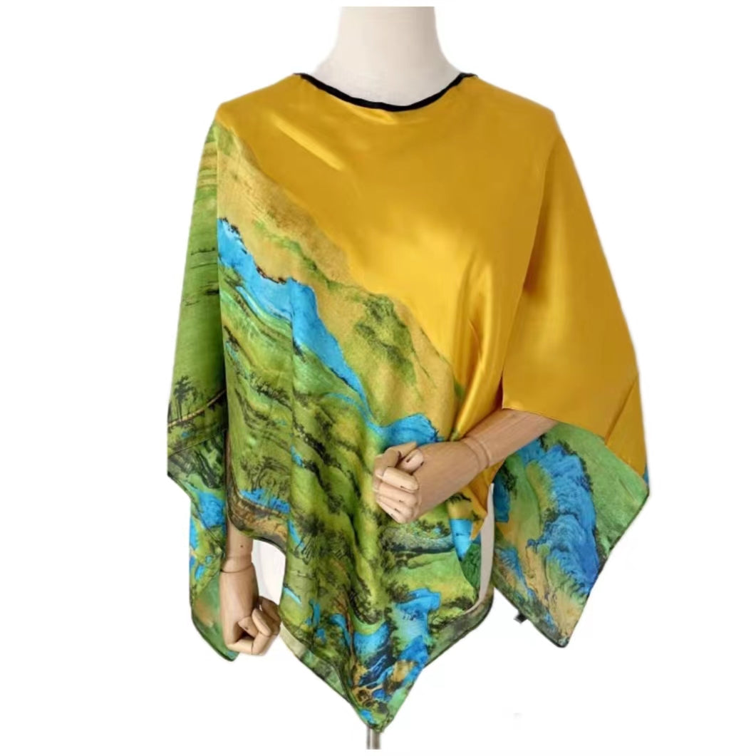 Oversized Shawl Windproof Wrap Women's Beach Towel