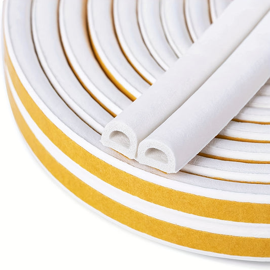 Adhesive Foam Window Seal Strip for Doors and Windows - Weatherstrip Gap Blocker