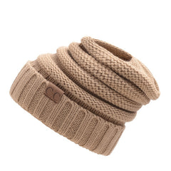 Women's Slouchy Winter Beanie Hat - Chunky Knit