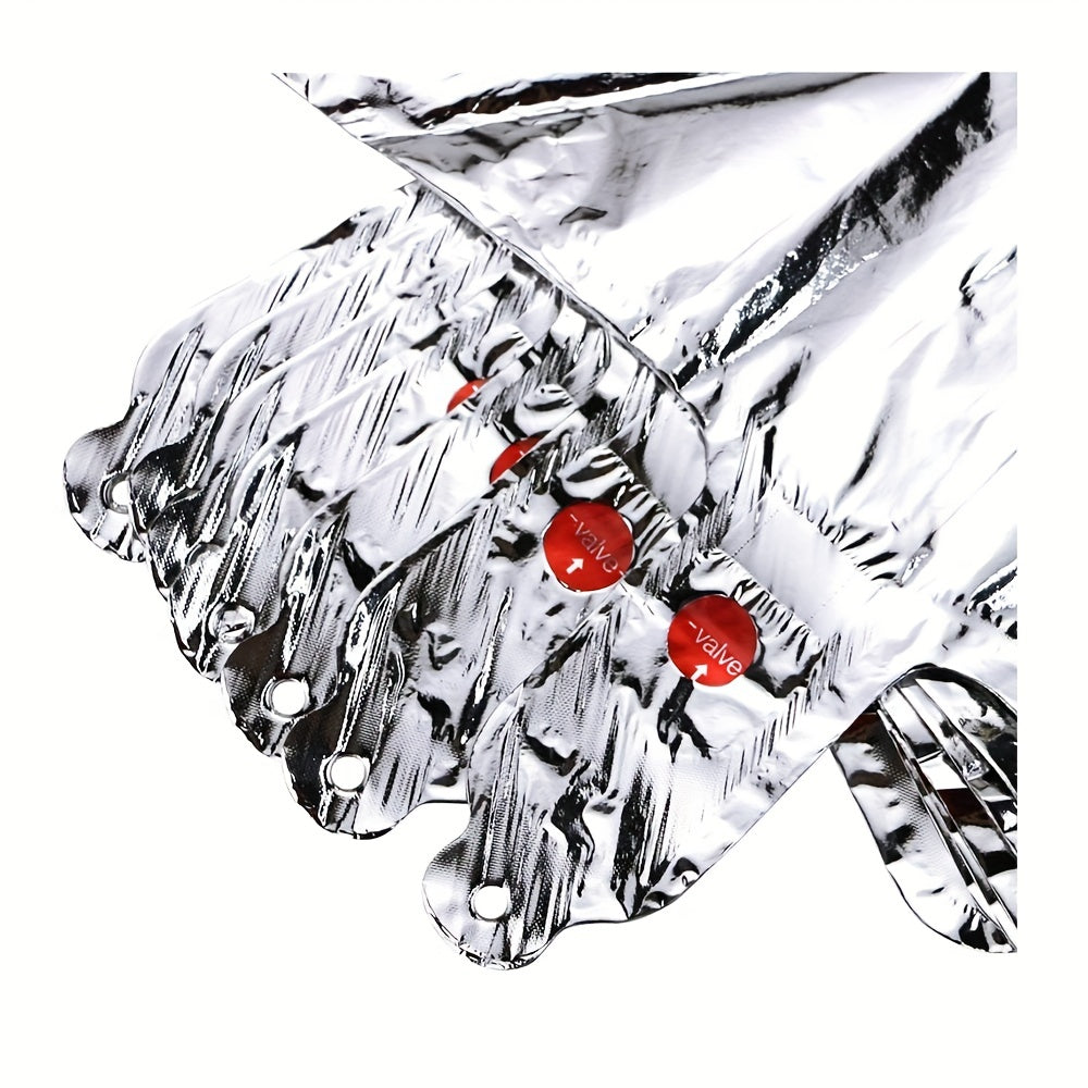 20pcs 18 Inch Silvery Star Balloons Aluminum Foil Balloon