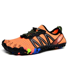 Women's Lace-Up Beach Aqua Shoes Non-Slip Sneakers
